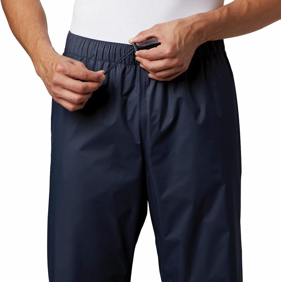 Herren Regenhose Fahrrad Wasserdicht Überziehhose Wanderhose Atmungsaktiv Winddicht Outdoorhose Dunk