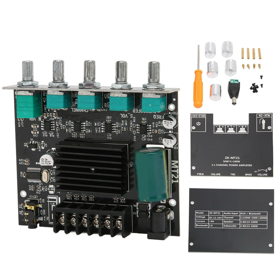 DC12 24V Digitale Leistungsverstärkerplatine, ZKMT21 BT High Sound Stereo Bluetooth-Verstärker ZK MT