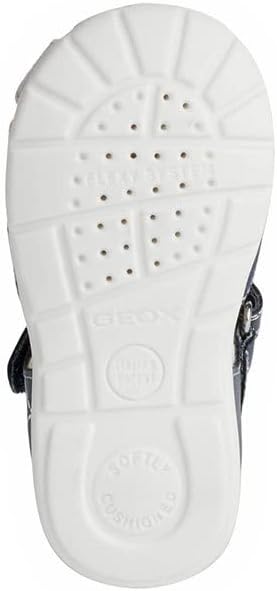 Geox Baby-Jungen B Elthan Boy Sandal 18 EU Navy Ochre, 18 EU Navy Ochre