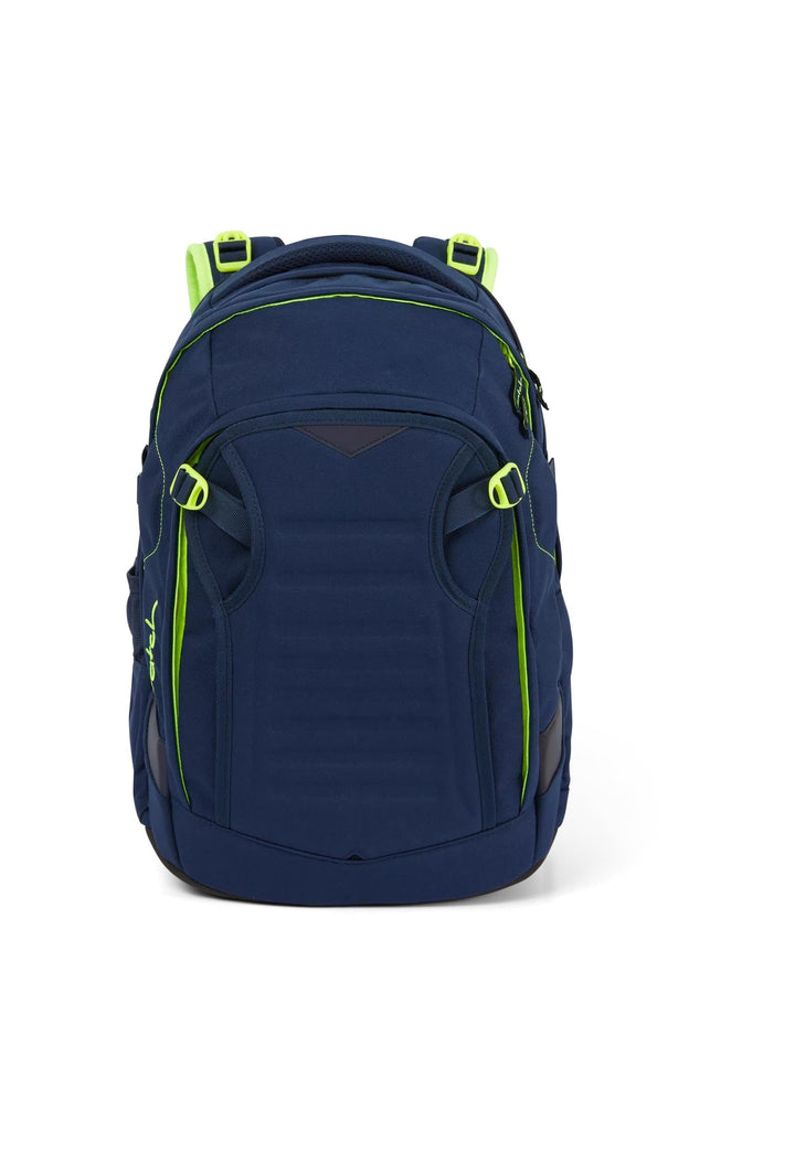 satch Unisex Kinder Match Schulrucksack match (1er Pack) Einheitsgrösse Toxic Yellow - Dunkelblau, E