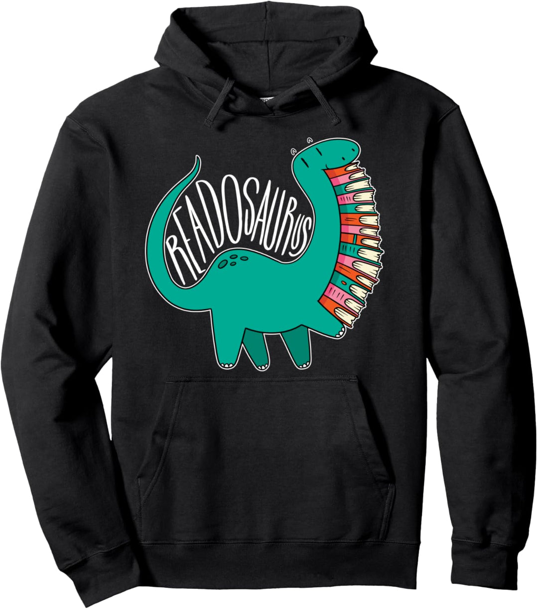 Readosaurus - Niedlicher Dinosaurier mit Büchern Pullover Hoodie