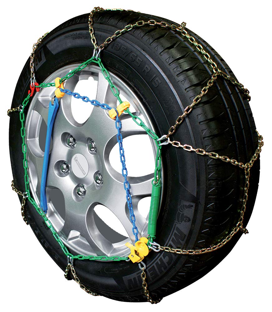 Cora 000142109 Schneeketten für Auto Grip Tech, 9 mm, Gruppe 9, Set von 2