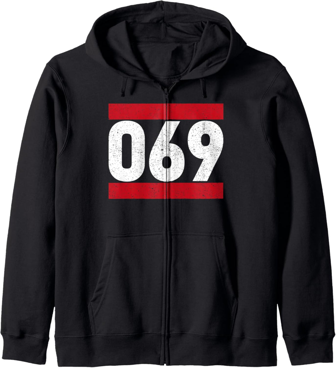 069 Frankfurt City Hip Hop Kapuzenjacke