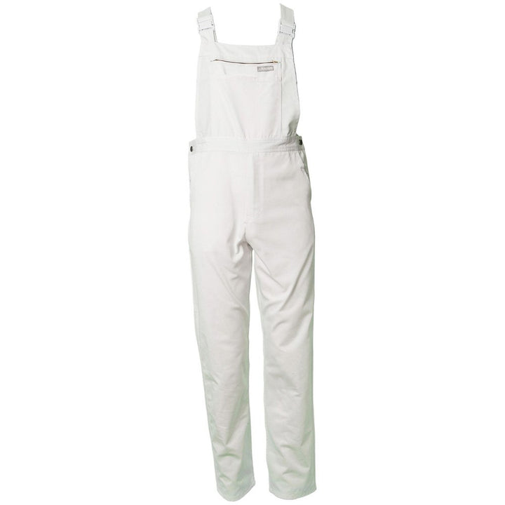 Planam Grösse 24 Herren MG 260 Latzhose reinweiss Modell 0833 Weiss 24