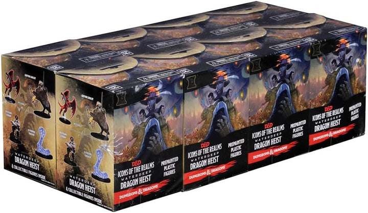 Rubie's WizKids D&D Icons of the Realms: Waterdeep Dragon Heist (8 ct. Standard), Booster Brick | Dn