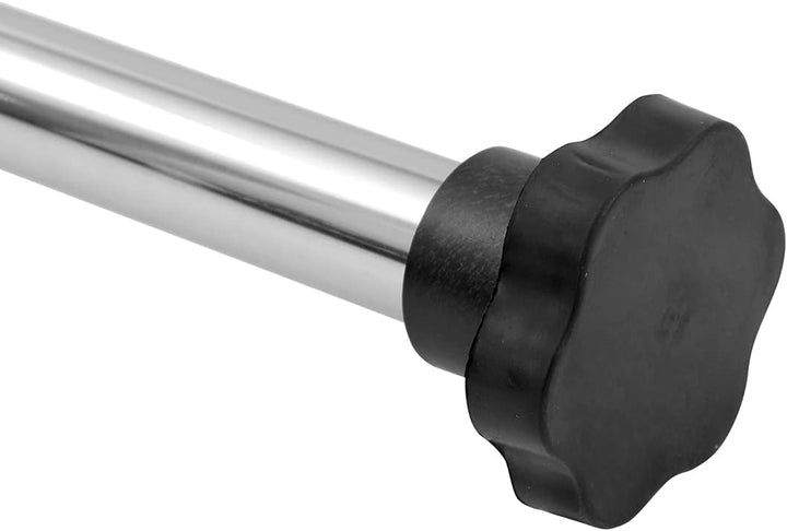 TOPWAY Laser Niveau Teleskopstange 115–400 cm Edelstahl Teleskop-Nivellierlatte ausziehbar vom Boden