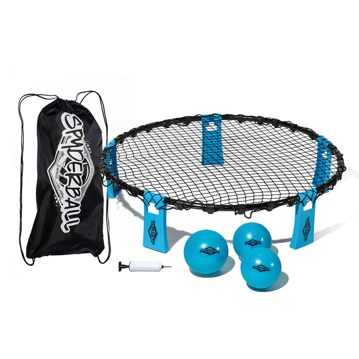 Franklin Sports Spyderball-Spiel-Set – enthält 3 Bälle, Tragetasche und Regeln – gespielt im Freien,