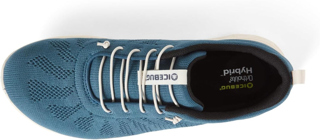 ICEBUG Eli RB9X leichter Sommer-Sneaker aus recycelten Materialien Damen + Herren, 37 EU Steel Blue
