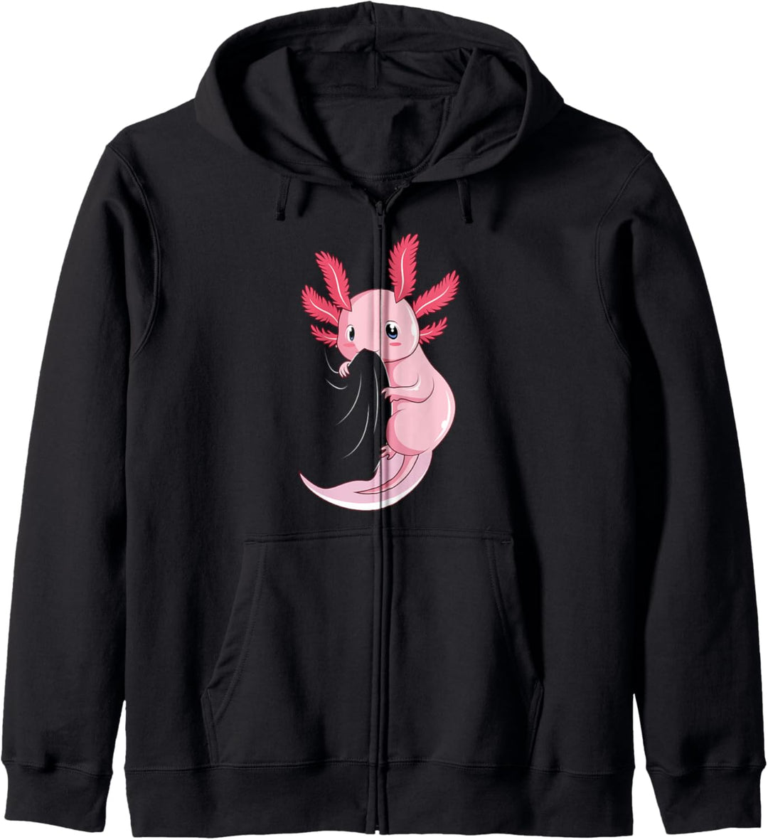 Axolotl Salamander Kinder Frauen Mädchen Kapuzenjacke