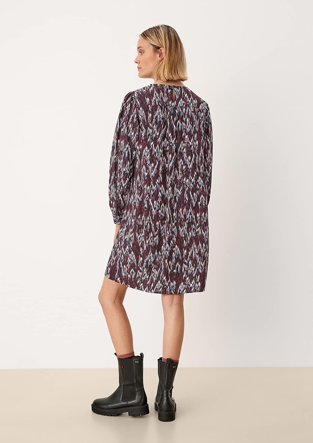 s.Oliver Damen Kleid 44 Ozeanblau, 44 Ozeanblau
