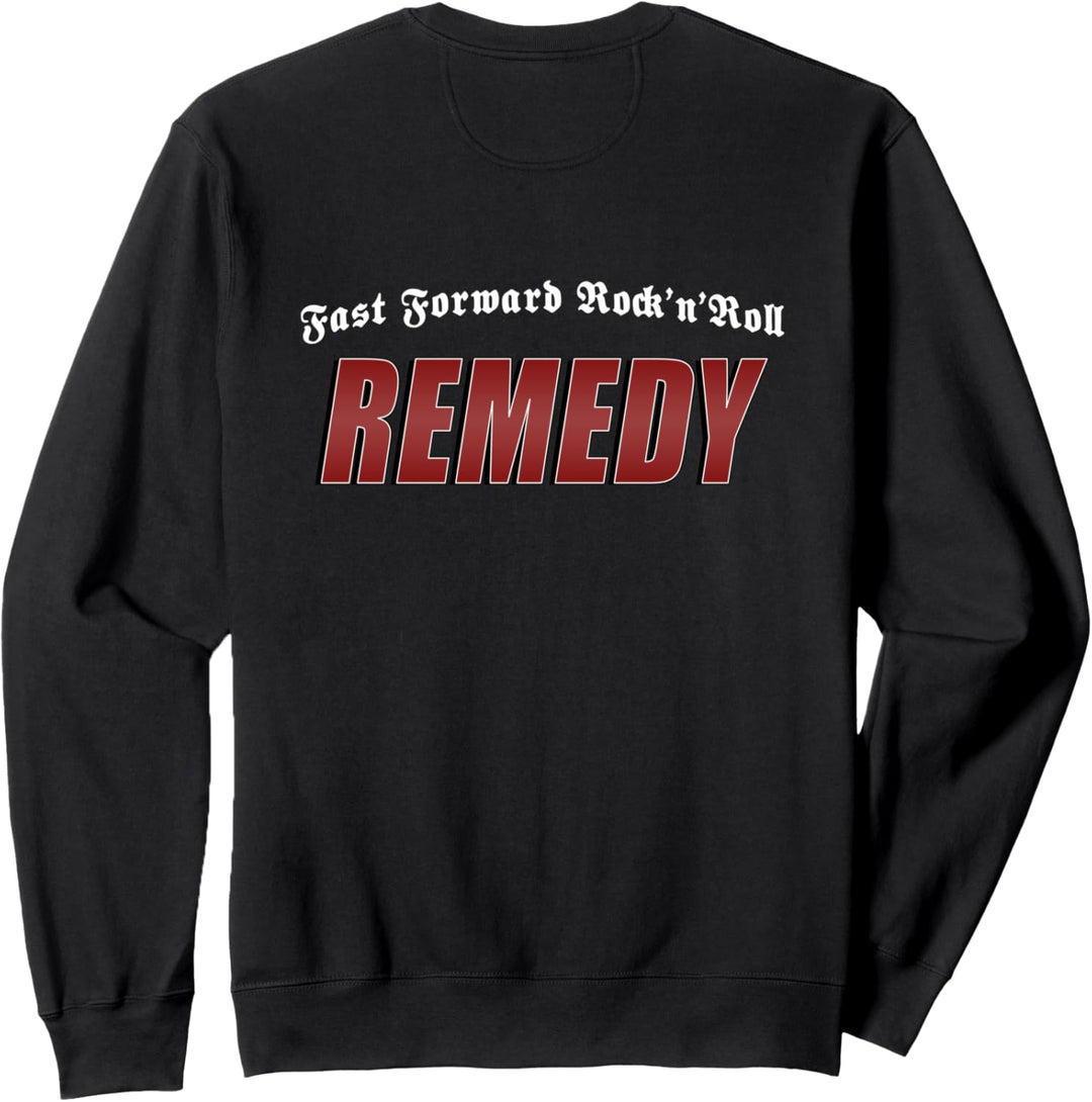 Remedy / Fast Forward Rock'n'Roll / Beidseitig bedruckt Sweatshirt
