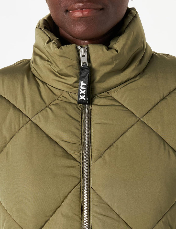 JACK & JONES Damen Jxpower Short Quilted Jacket Sn Jacke S Dark Olive, S Dark Olive