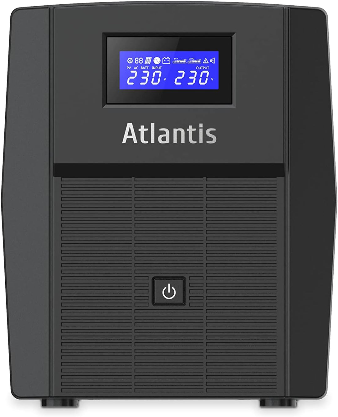Atlantis A03-HP2003 Unterbrechungsfreie Sinuswelle 1500VA 900W Line Interactive, LCD-Display, USB-HI