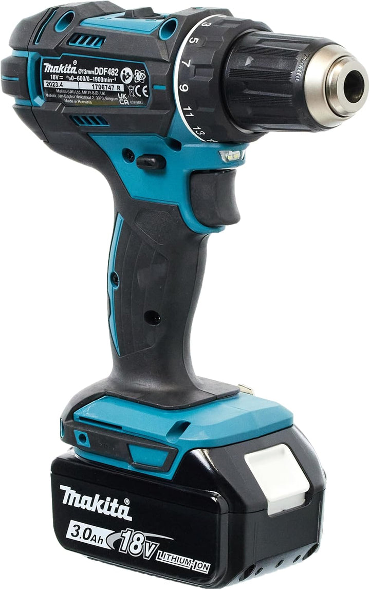 Makita Ddf482Rfe Akku-Bohrschrauber 18 V / 3.0 Ah Lithium