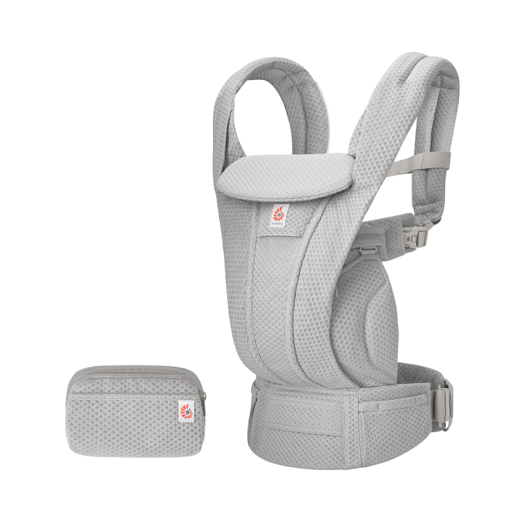 Ergobaby Omni Deluxe All-in-One Babytrage für Neugeborene ab Geburt bis 20kg, Ergonomische 4-Positio