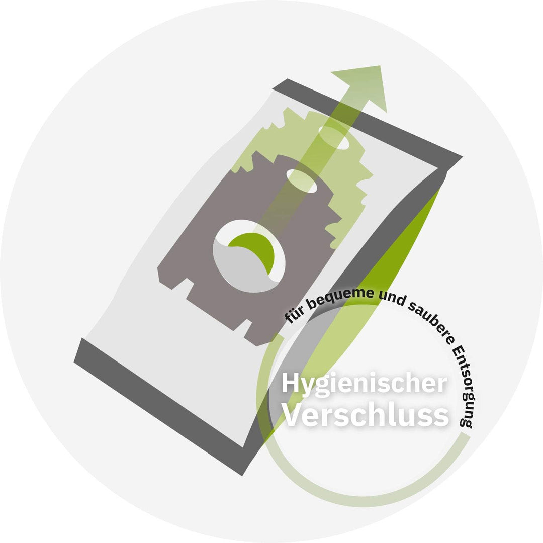 eVendix Filterset kompatibel mit Vorwerk Tiger, Kobold VT 260: 20 Staubsaugerbeutel, ähnlich FP 260