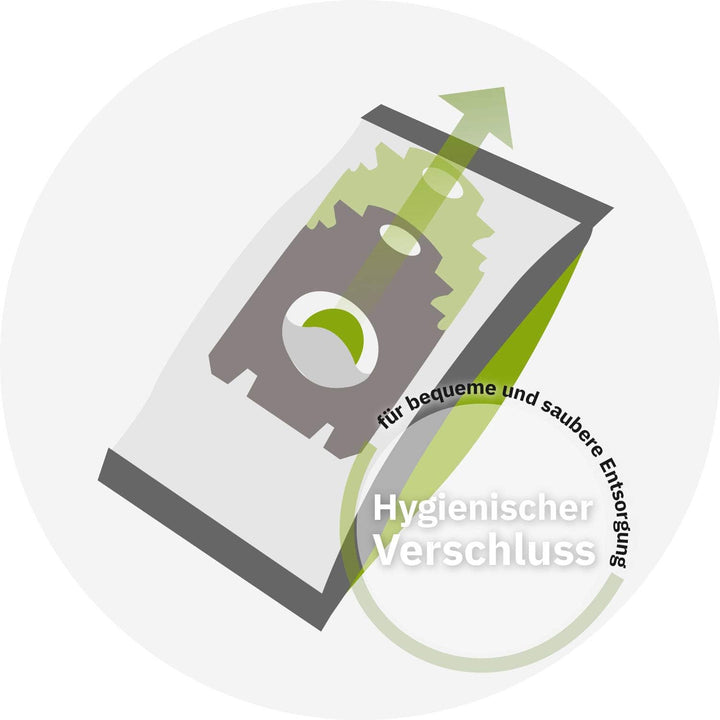 eVendix Filterset kompatibel mit Vorwerk Tiger, Kobold VT 260: 20 Staubsaugerbeutel, ähnlich FP 260