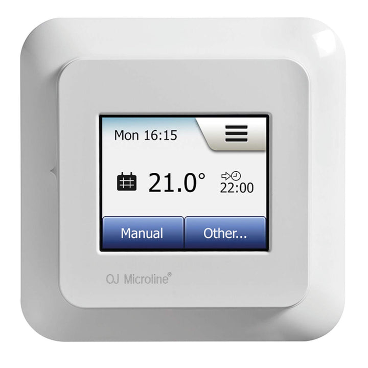 OJ Electronics OCD5 Touch Raumthermostat Thermostat Raumregler inkl. externen Temperatursensor zur S