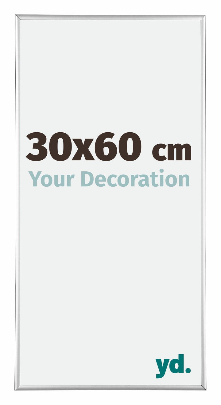 yd. Your Decoration - Bilderrahmen 30x60 cm - Bilderrahmen aus Aluminium mit Acrylglas - Antireflex