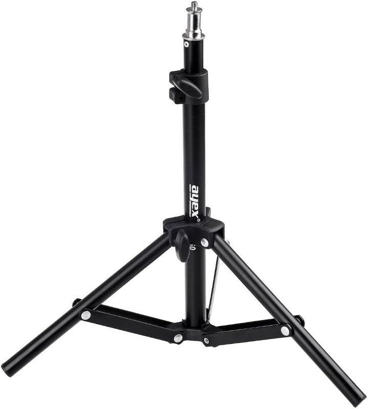 ayex kompaktes leichtes Lampenstativ Stufenlos einstellbar von 34 bis 70cm mit 5/8" Spigot Anschluss