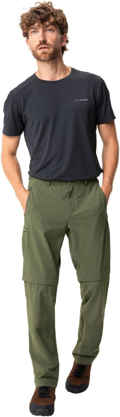 VAUDE Herren Hose Men's Farley Stretch T-zip Pants Ii Cedar Wood 46, Cedar Wood 46