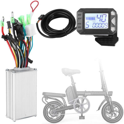 MAGT Elektroroller Brushless Motor Controller Kit, Wasserdichtes LCD Display Bürstenlose Controller