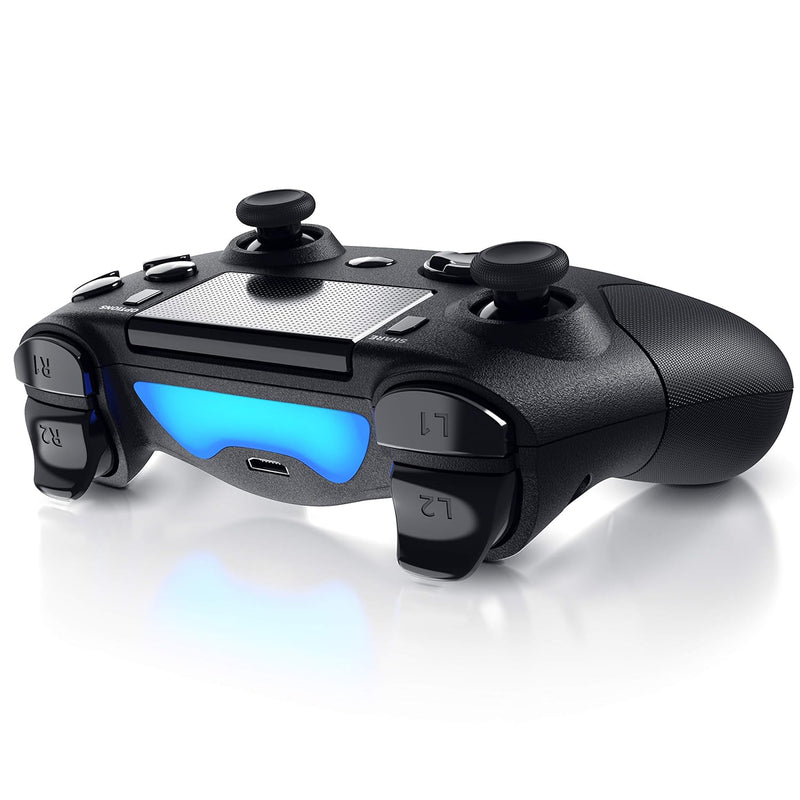 CSL - Wireless Controller für PS4 / PS4 Pro - Bluetooth Gamepad mit Dual Vibration Shock - kompatibe