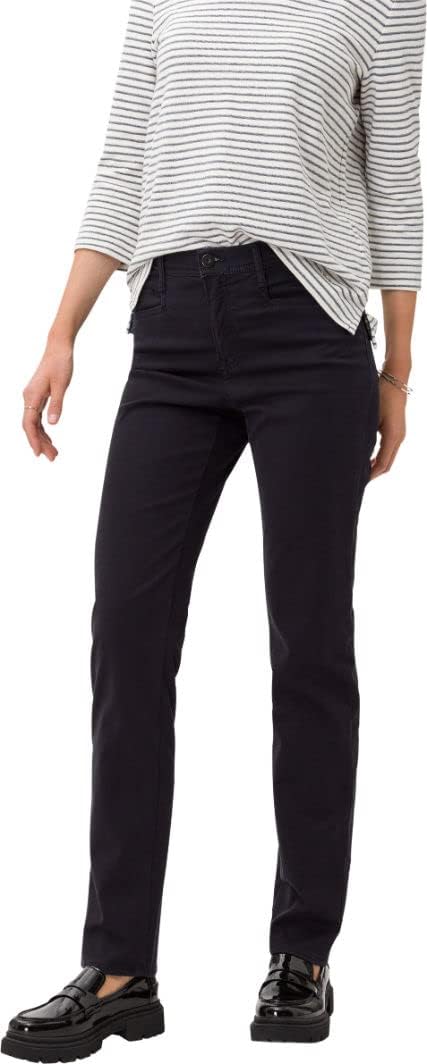 BRAX - Damen Five-Pocket-Hose aus wertigem Baumwollsatin, Style Mary (71-1707_9928820) 27W / 30L Gra