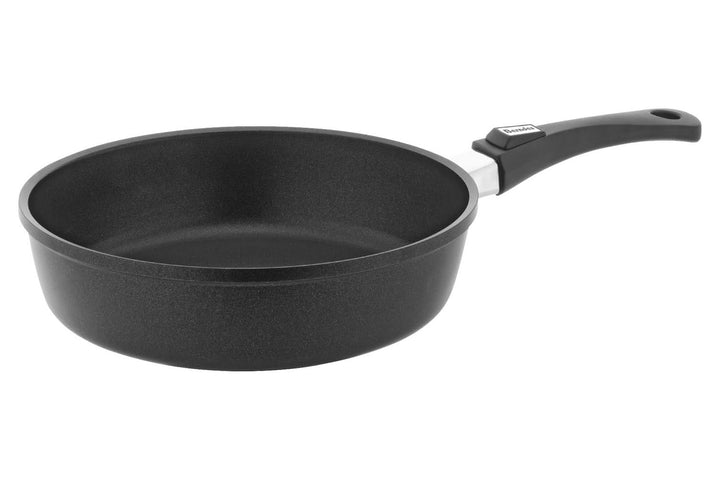 Berndes Vario Click Induction Schmorpfanne, Aluguss, Black, 24 cm Schmorpfanne Schwarz 24 cm, Schmor