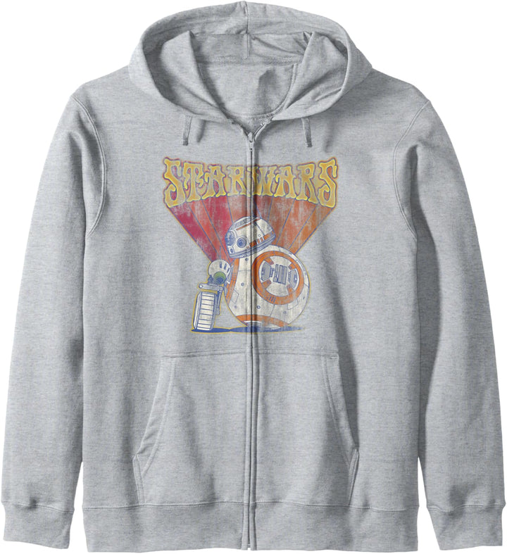 Star Wars The Rise of Skywalker BB-8 D-0 Vintage Duo Kapuzenjacke