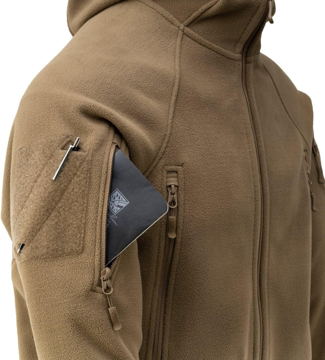Helikon-Tex Patriot Jacket Mk 2 - Hybrid Fleece - Oliv XS Schwarz, XS Schwarz