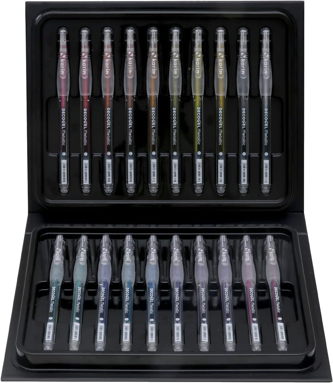 DECO GEL 1.0 METALLIC 20 FARBEN SET