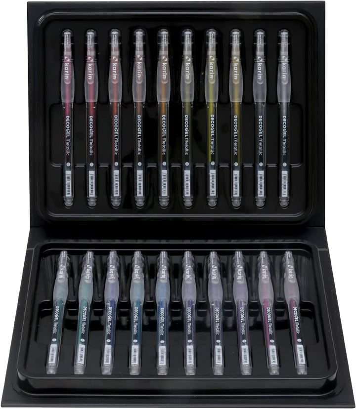 DECO GEL 1.0 METALLIC 20 FARBEN SET