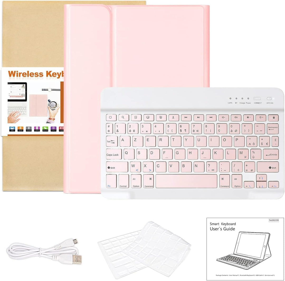 CC Store Hülle mit Tastatur für iPad Air 11 Zoll M3 2025/M2 2024,iPad Air 5/4 10.9 Zoll, ipad Pro 11