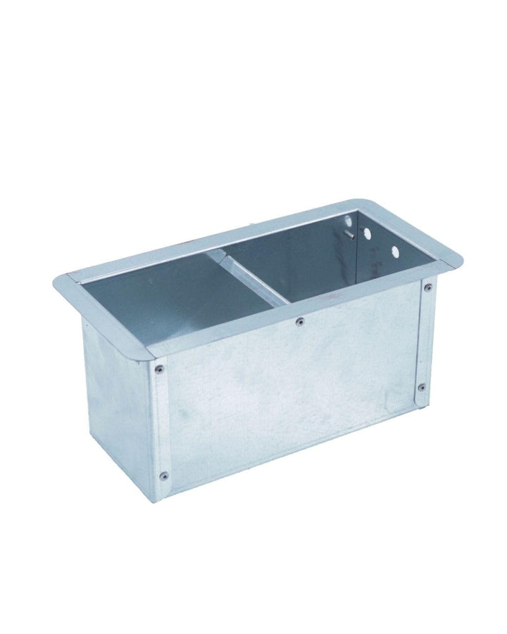 FONDERIA BONGIOVANNI | Schublade aus verzinktem Blech | Ascheauffang | Schublade für Kamin | 29,5 x
