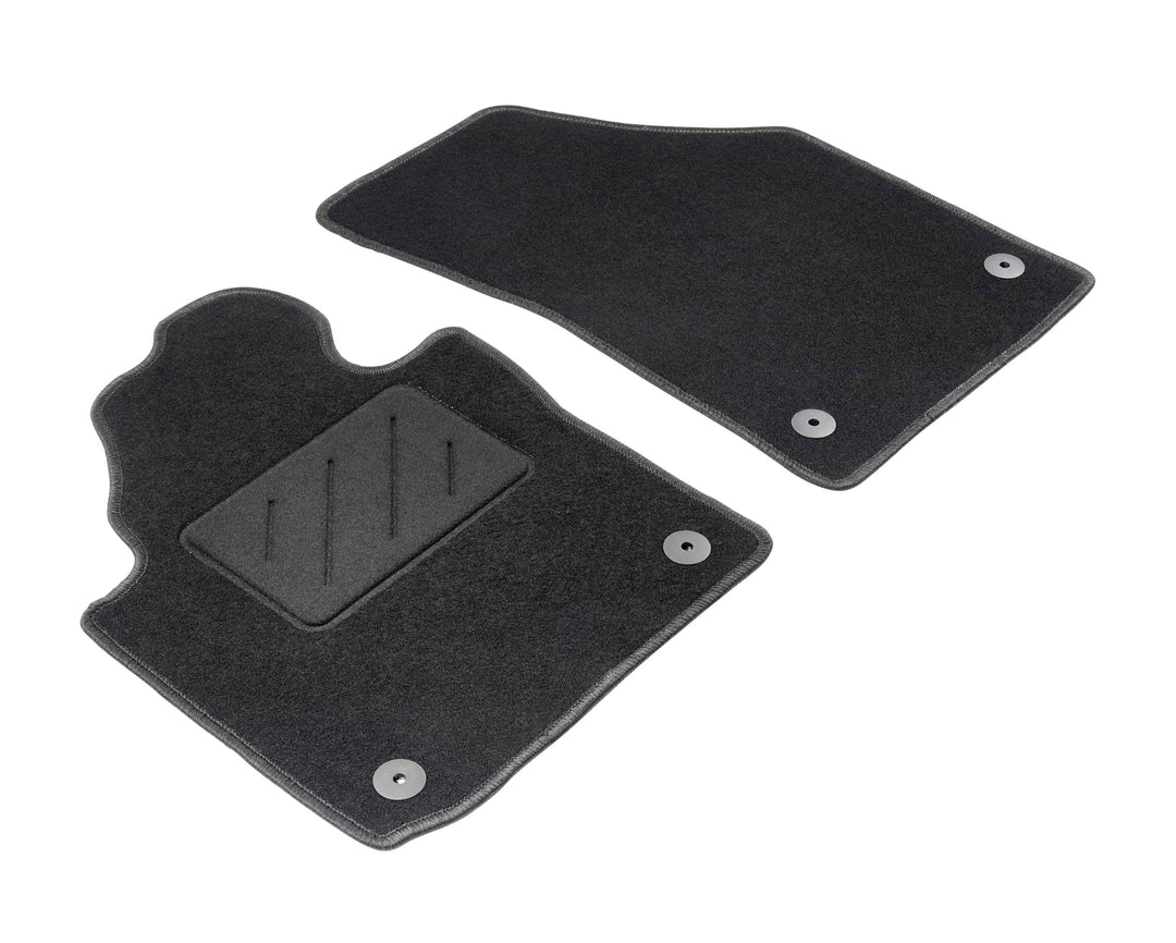WALSER Comfort Auto Teppiche für VW Caddy III 03/2004-05/2015, 2-Sitzer vorne, 100% passgenaue Auto