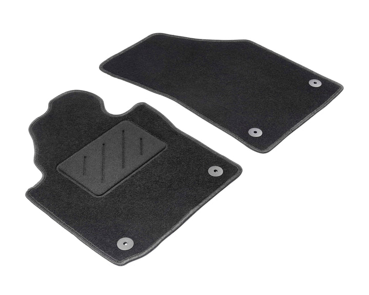 WALSER Comfort Auto Teppiche für VW Caddy III 03/2004-05/2015, 2-Sitzer vorne, 100% passgenaue Auto