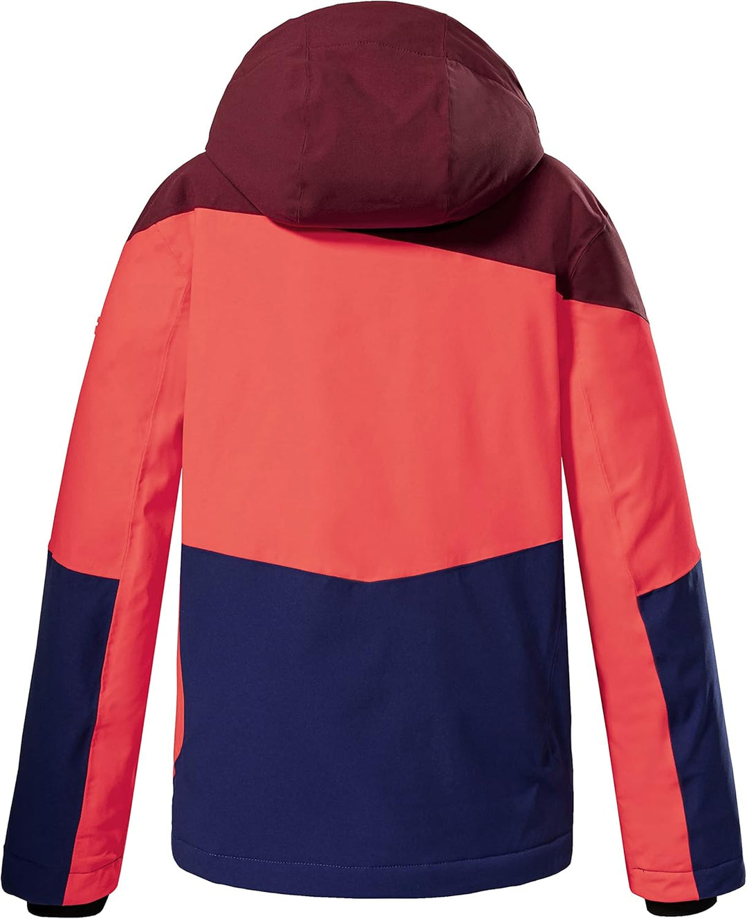 Killtec Jungen Ksw 161 Bys Ski Jckt Skijacke/Funktionsjacke mit Kapuze und Schneefang 140 burgund, 1