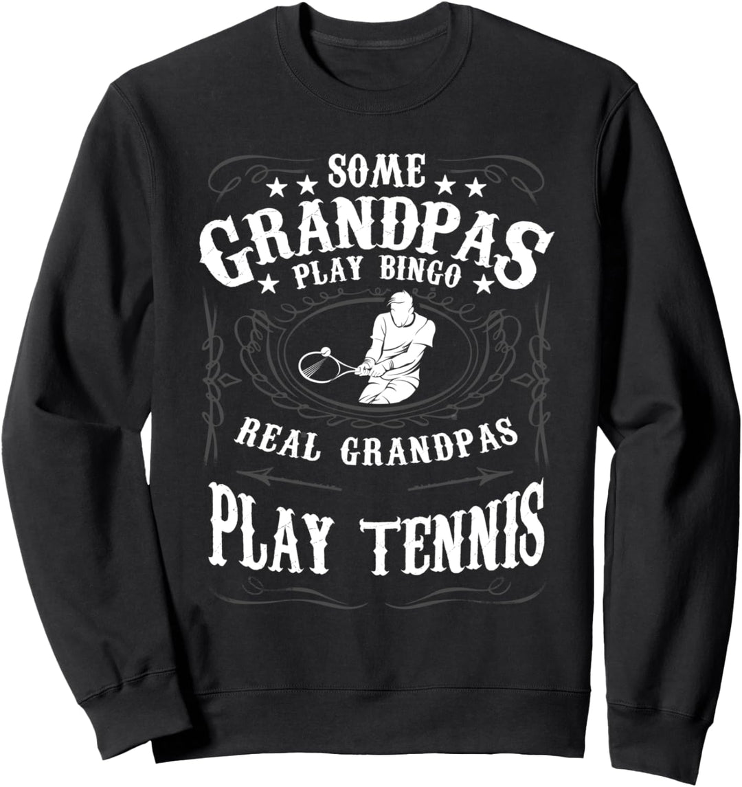 Einige Grossväter spielen Bingo Echte Grossväter spielen Sweatshirt