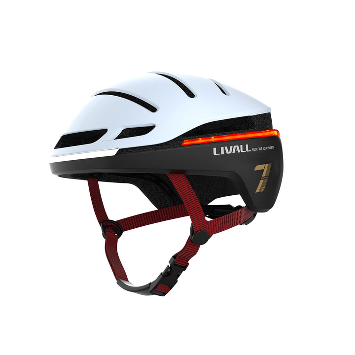 LIVALL Unisex – Erwachsene EVO21 Fahrradhelm, Weiss, S