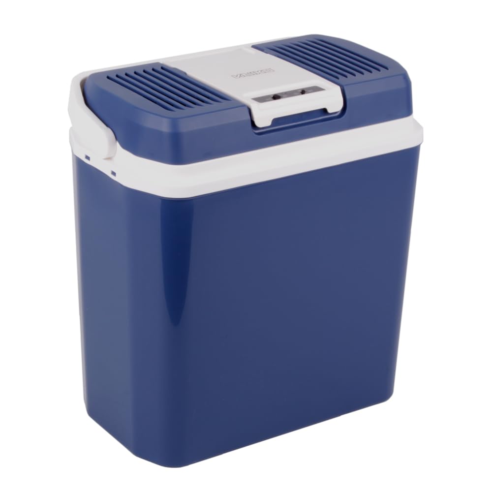 Kühlbox TKB24 tragbarer Kühlschrank 12V/230V – Thermoelektrisch, Warmhaltefunktion, ideal für Auto &