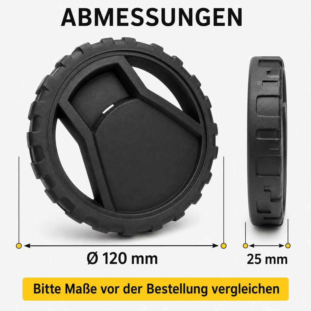 Für Kärcher 5.515–298.0 Hochdruckreiniger-Ersatzrad, Stossdämpfungsrad für reduzierte Lärm, passend