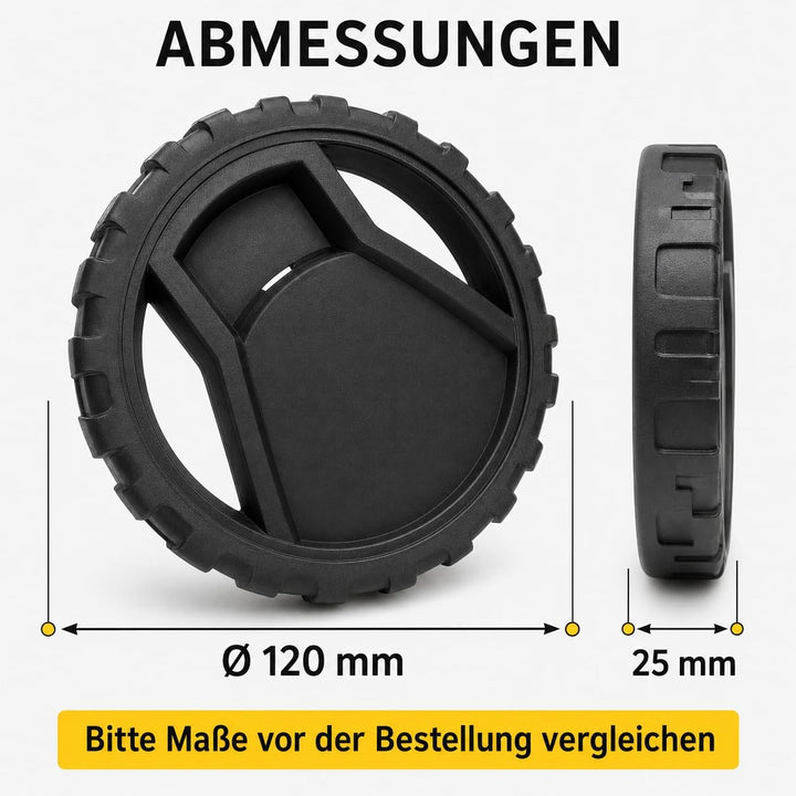 Für Kärcher 5.515–298.0 Hochdruckreiniger-Ersatzrad, Stossdämpfungsrad für reduzierte Lärm, passend