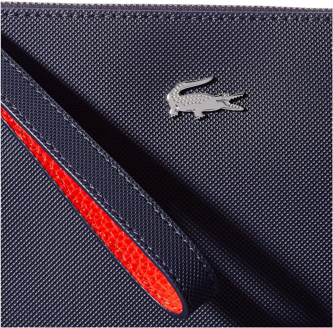Lacoste Damen Nf2791aa Reisezubehör-Brieftasche Einheitsgrösse Marine 166 Rouge, Einheitsgrösse Mari