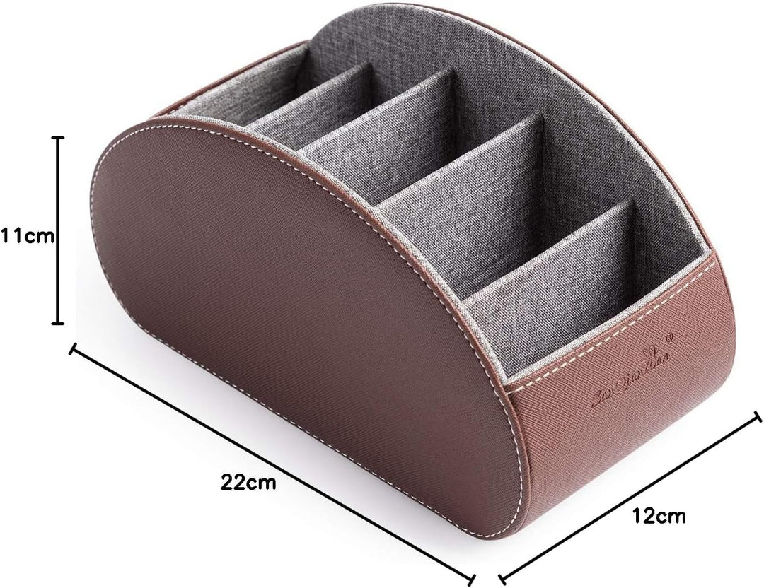 SANQIANWAN Fernbedienungsbox (Brown, Medium) Medium Brown, Medium Brown