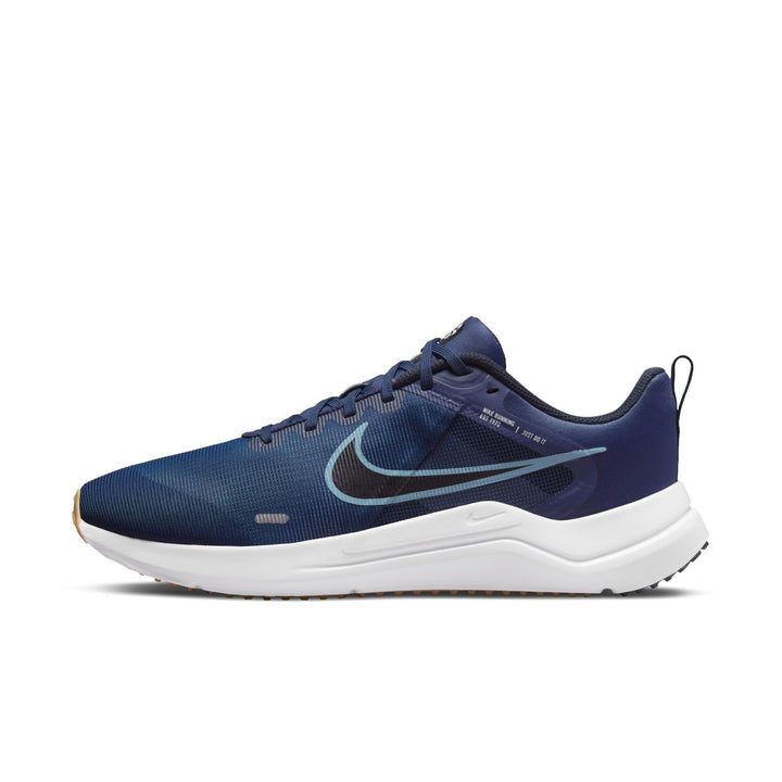 Nike Herren Downshifter 12 Sneaker 42 EU Midnight Navy Worn Blue Dark Obsidian, 42 EU Midnight Navy