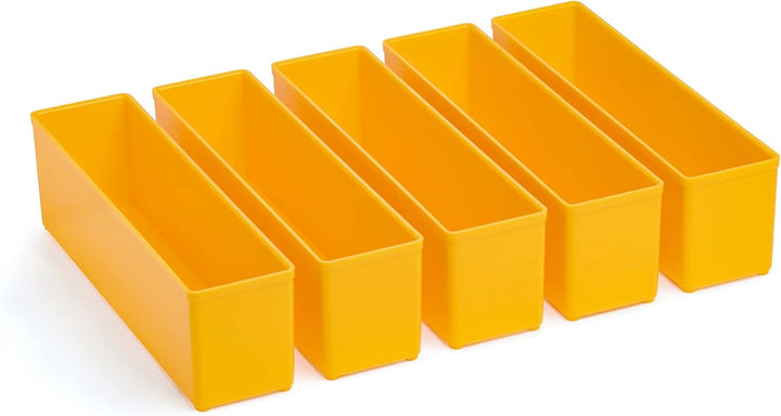 25er Set Einsatzboxen 63 mm F3 orange B208 x T52 x H63 geeignet als Bosch L-BOXX Einlage | Einsatzbo