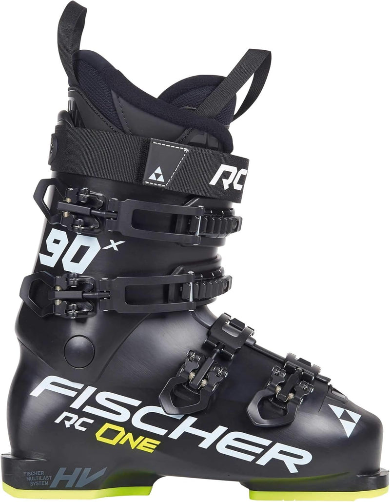 Fischer RC ONE X 90 20/21 Skischuhe Herren Black/Black/Black/Yello 27/27.5, 27/27.5