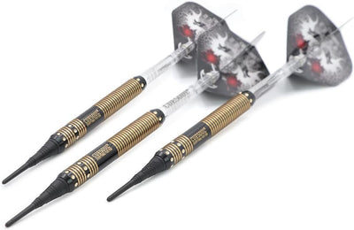 CUESOUL 16 Grams Deluxe Soft Tip Darts Set with Luxury Case（Dragon Series） JL-STL-B1102+D602, JL-STL