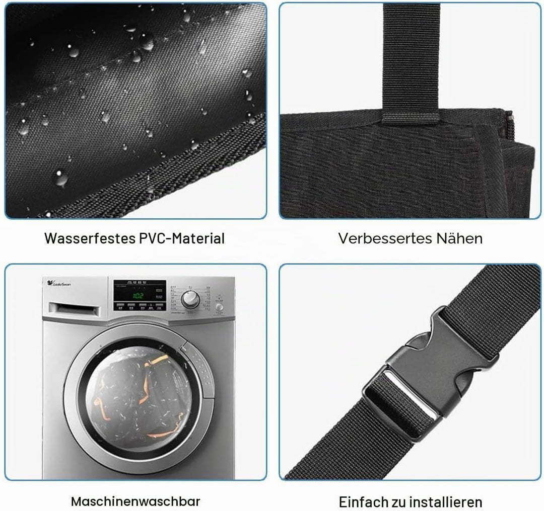 CGEAMDY Multifunktionale Auto Organizer Rücksitz, Kofferraum Organizer Auto, Oxford Tuch Auto Koffer
